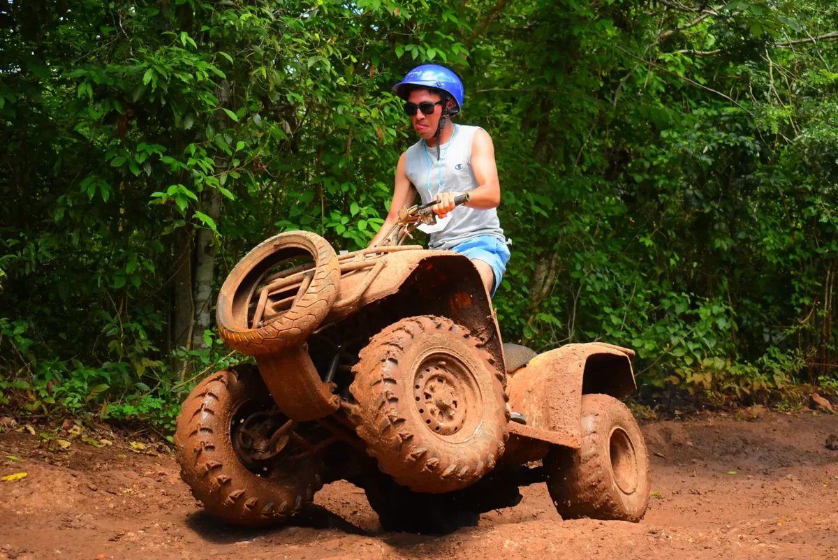 Tour combinado para un solo pasajero en ATV, cenote y tirolesa - Image 4