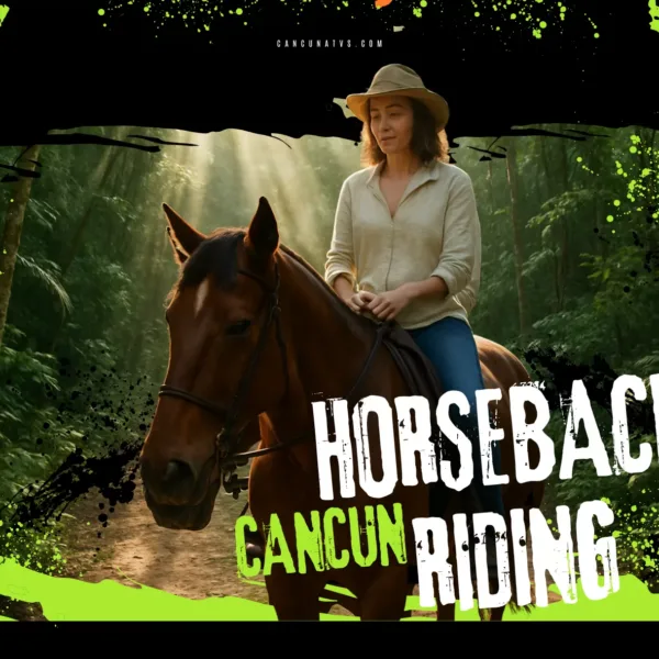 Paseo a Caballo en la Jungla de Cancún