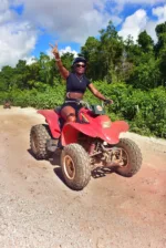 Single Rider Combo ATV, Cenote & Zip Line Tour - Image 7