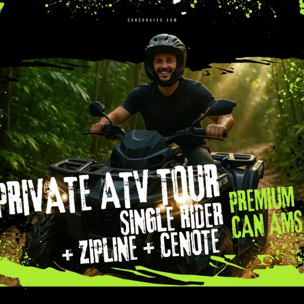 Recorrido privado VIP en ATV Can-Am (vehículo individual)