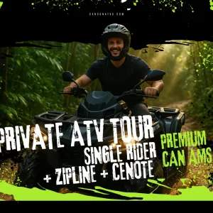 VIP Private Can-Am ATV Tour (Solo Vehicle)